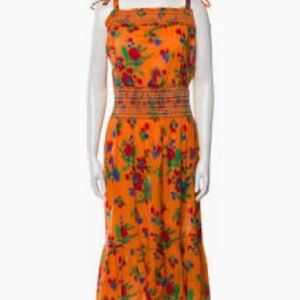 Tory Burch smocked sunrdress